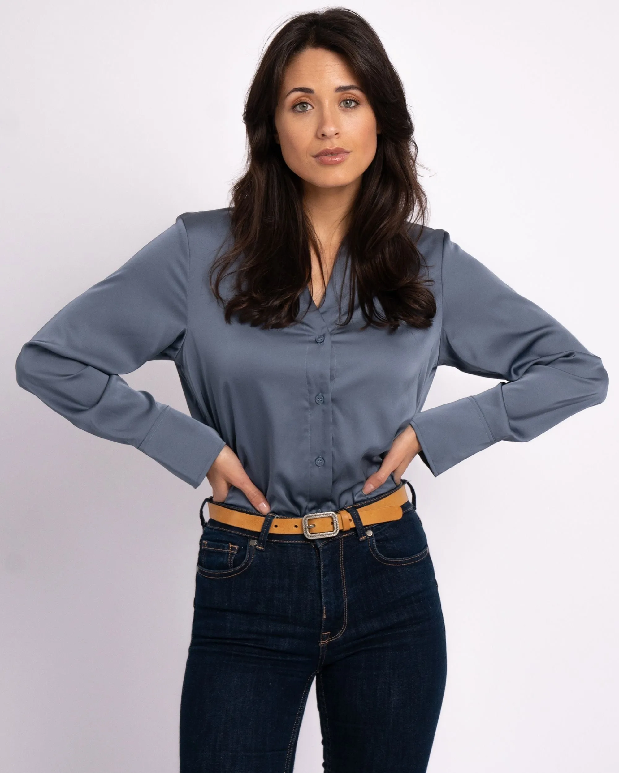 MADE TO ORDER Alina | Vintage Skinny Leather Belt
