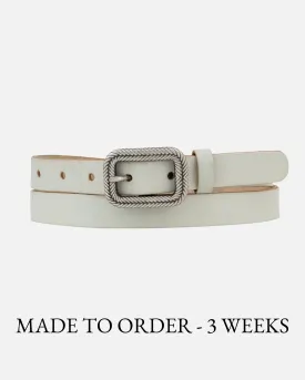 MADE TO ORDER Alina | Vintage Skinny Leather Belt