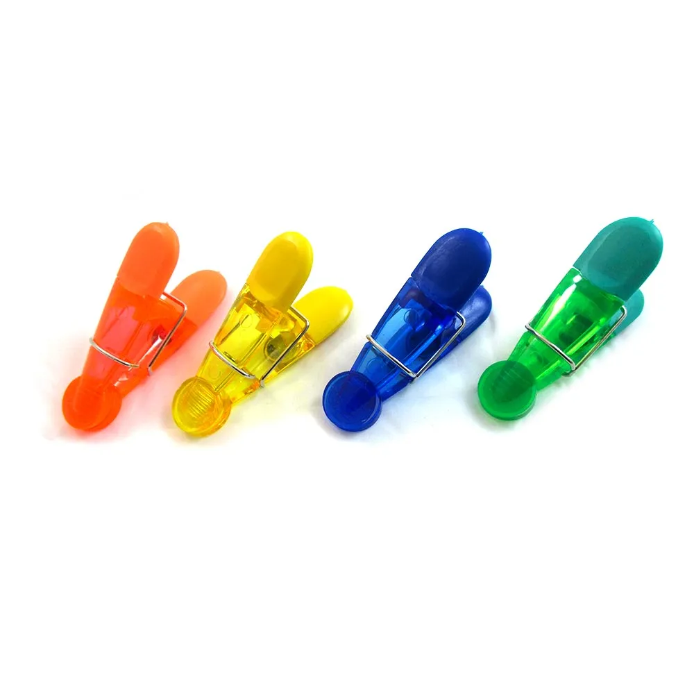 Magnetic Clips 4 Chip Bag Kitchen Refrigerator Magnets For Photos Food Storage