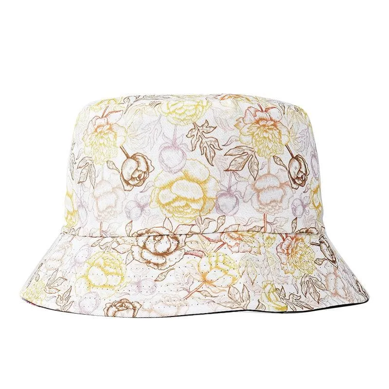 Magnolia Reversible Bucket Hat