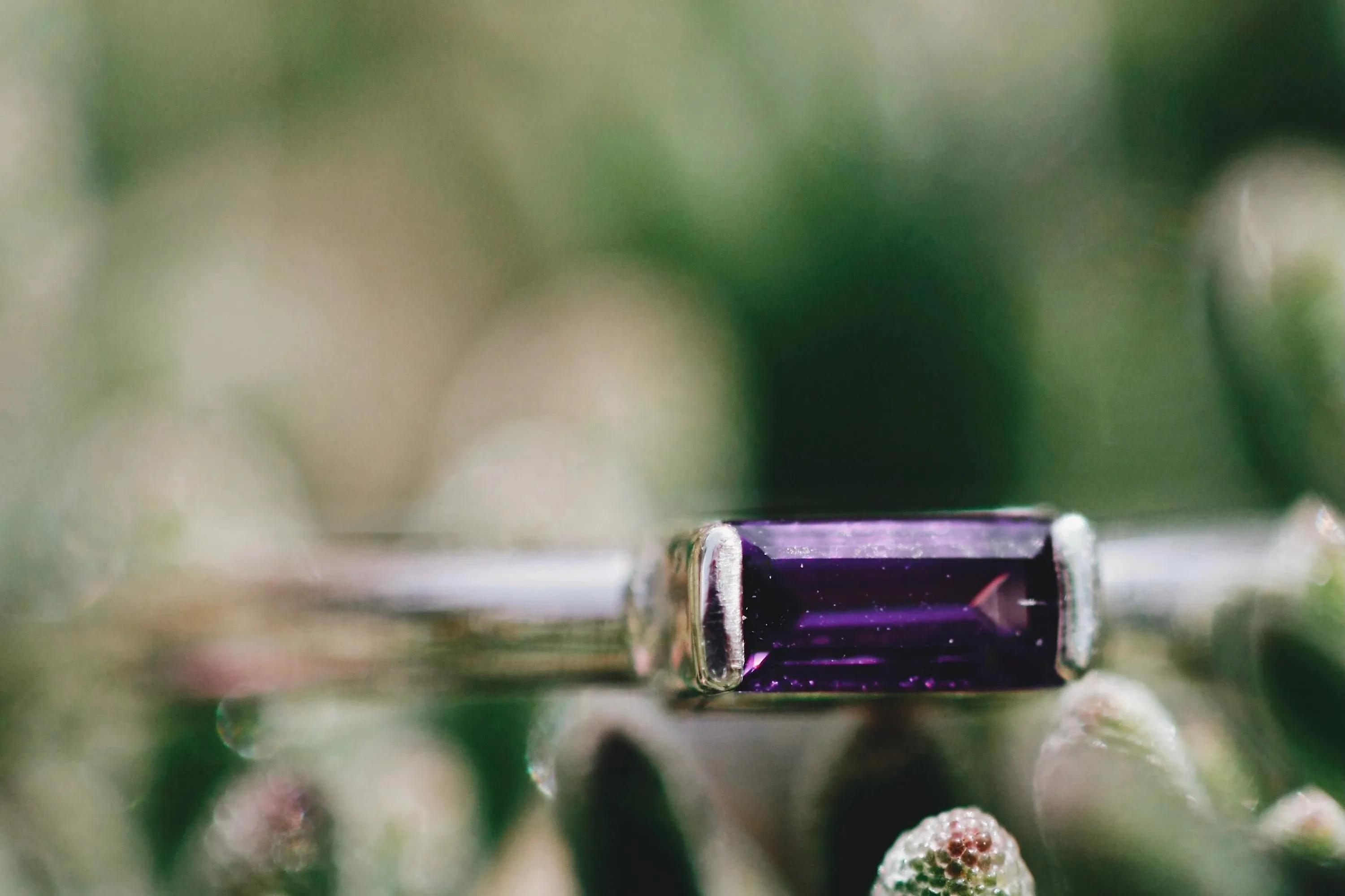 Mini February Stackable Ring