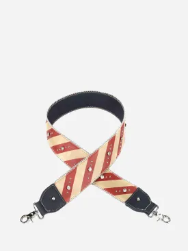 Montana West Vintage American Flag Color Crossbody Shoulder Strap