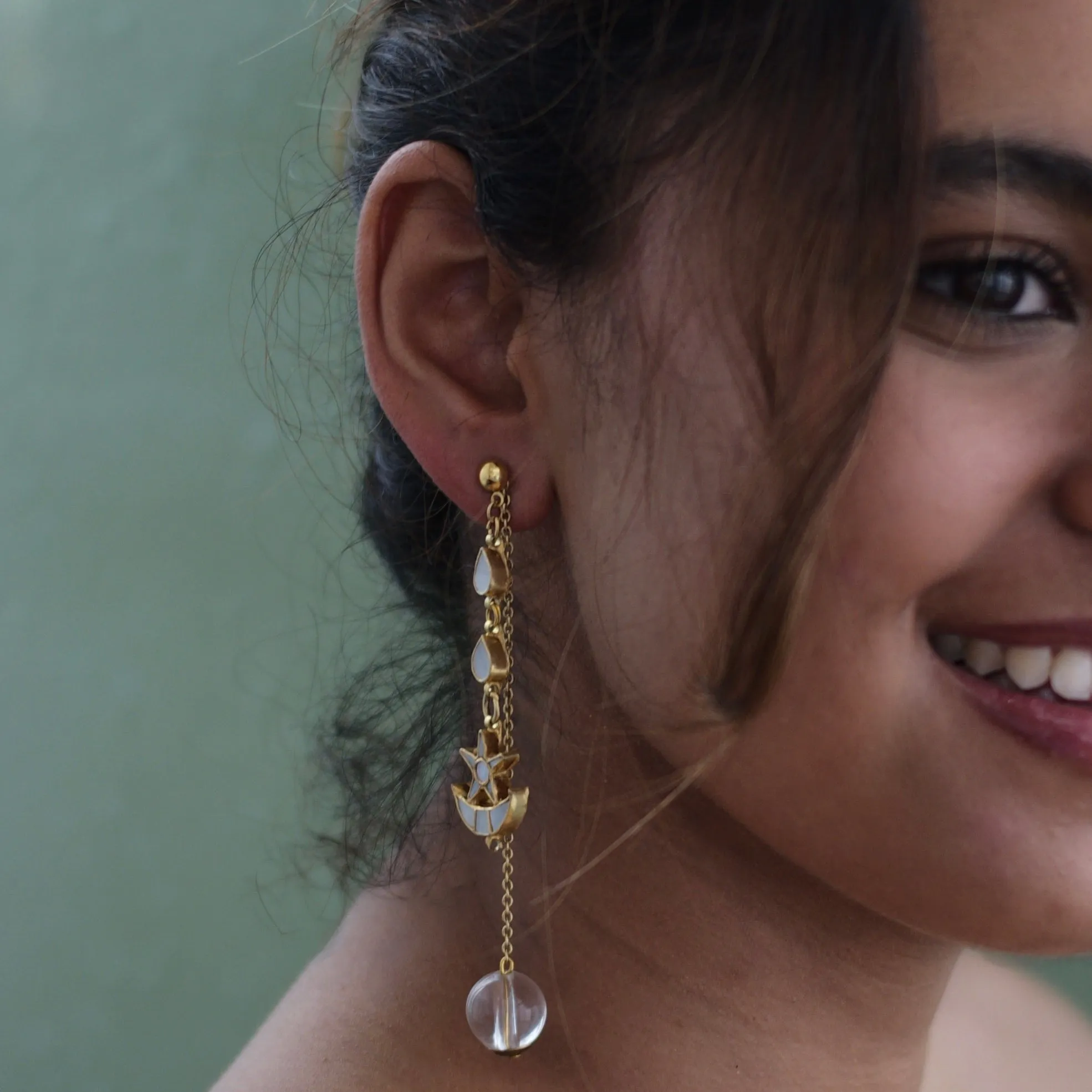 Mother of pearl Drop Earrings