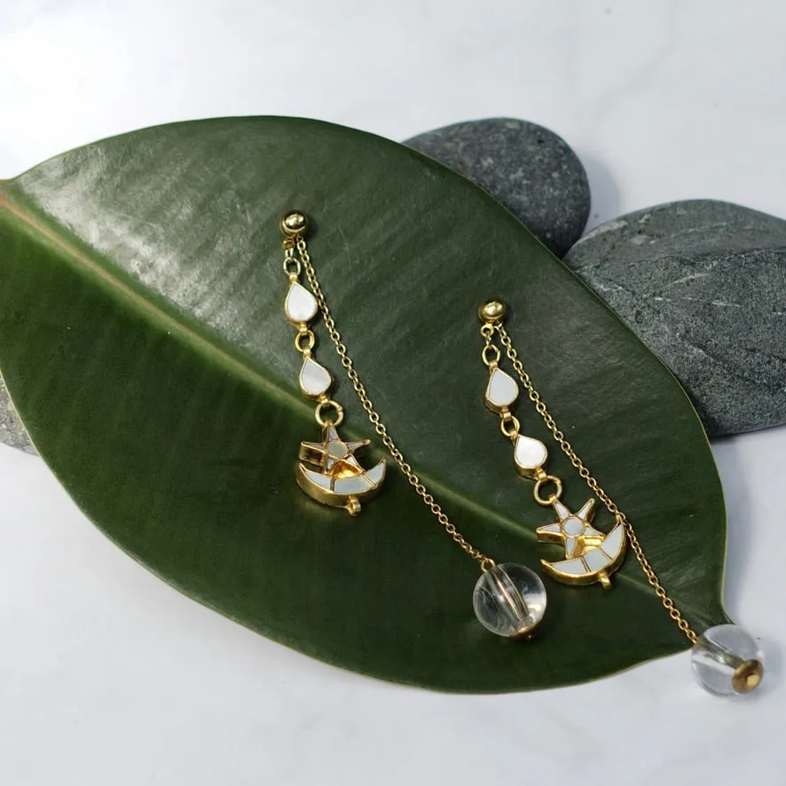 Mother of pearl Drop Earrings
