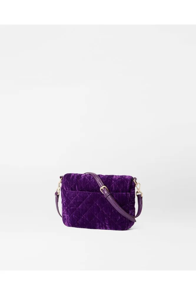 MZ Wallace Crosby Lock Small Crossbody 1582C2141 | Velvet Amethyst