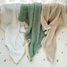 Newborn 6 Layer Gauze Muslin Swaddle
