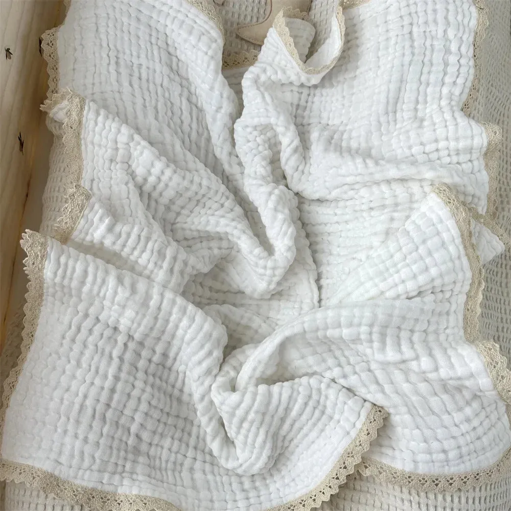 Newborn 6 Layer Gauze Muslin Swaddle