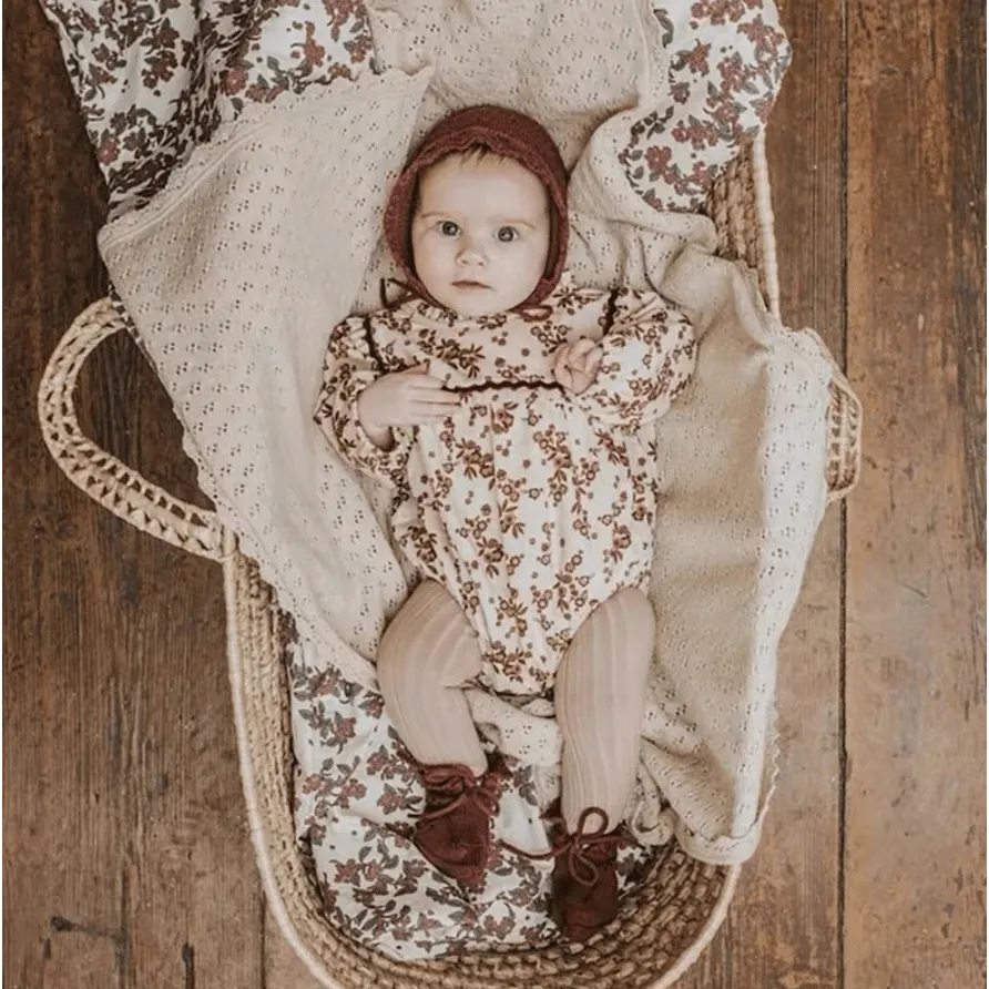 Newborn Baby Knitted Blanket
