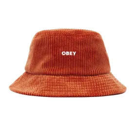 OBEY BOLD CORD BUCKET HAT // GINGER