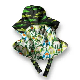 Organic Reversible Bucket Sun Hat - Wetlands