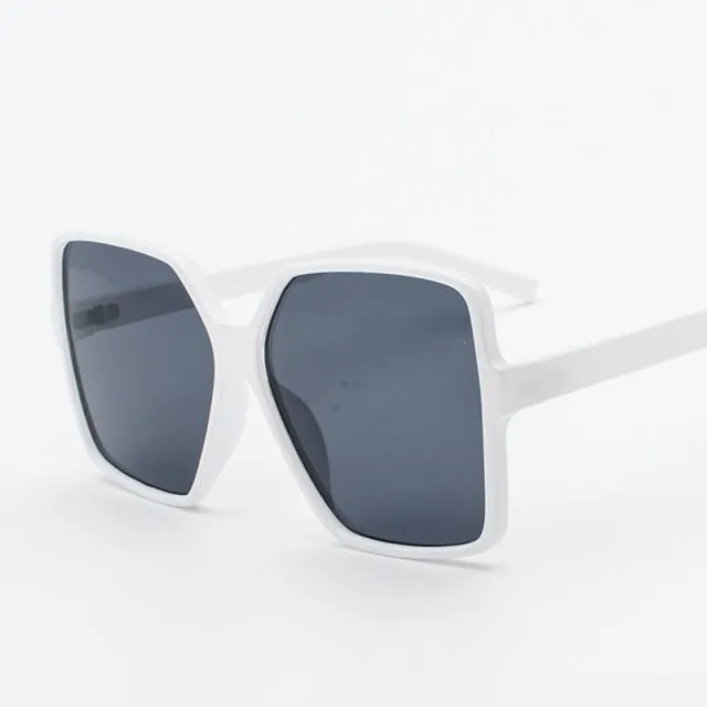 Oversized Vintage Square Sunglasses