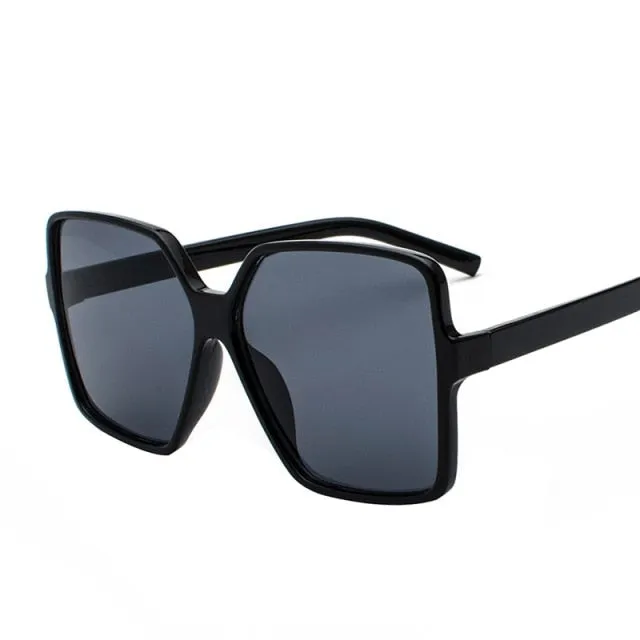 Oversized Vintage Square Sunglasses