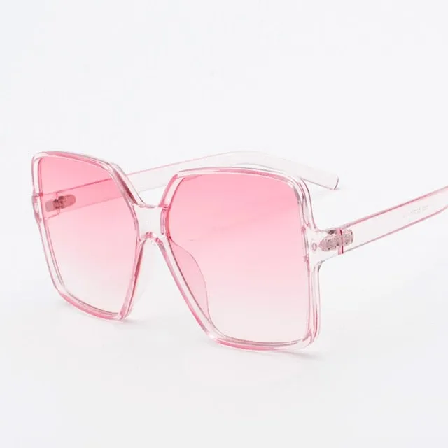 Oversized Vintage Square Sunglasses