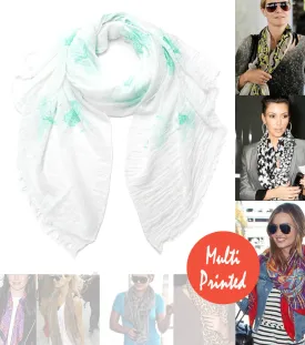 Owl Pattern Scarf