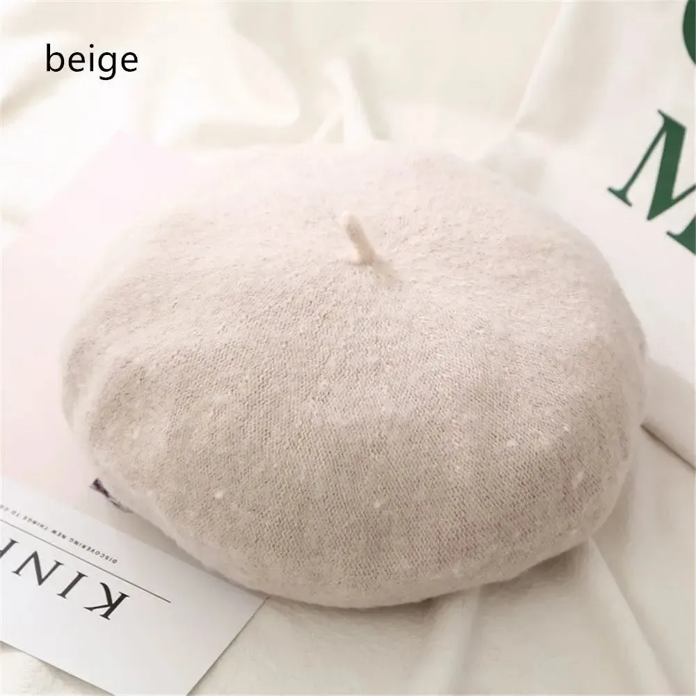 Plain Women's Wool Beret