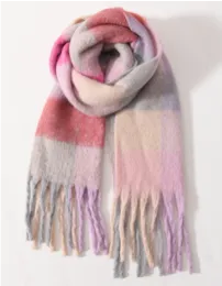 Prenelove Women's Ella Blanket Scarf - Pink Multi, Orange Multi