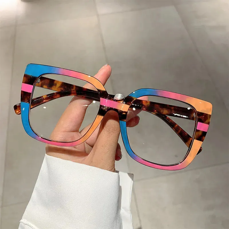 "Hissy Fit" Vintage Cat Eye Plastic Optical Frame Glasses