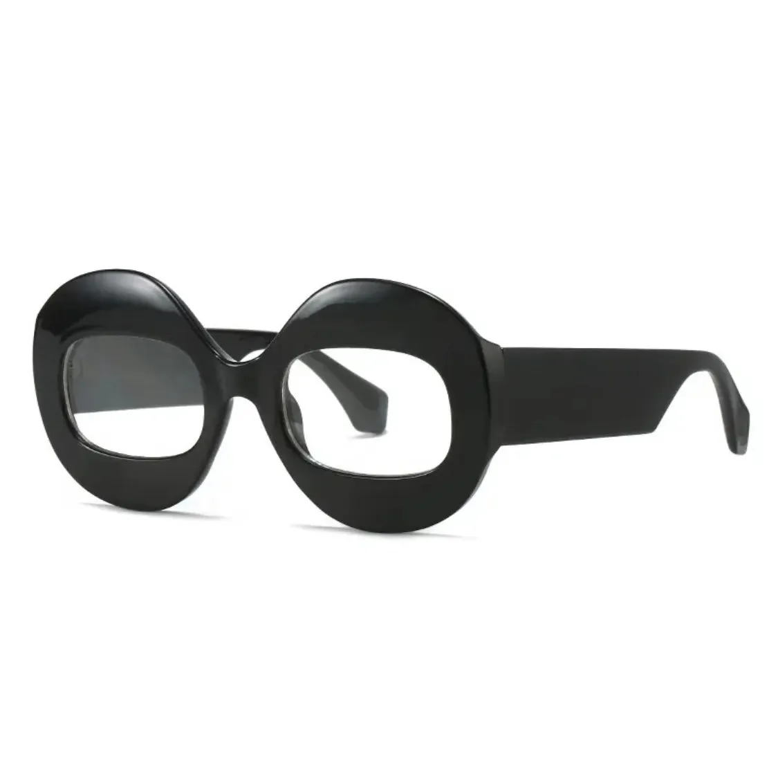 Round Cat Eye Glasses