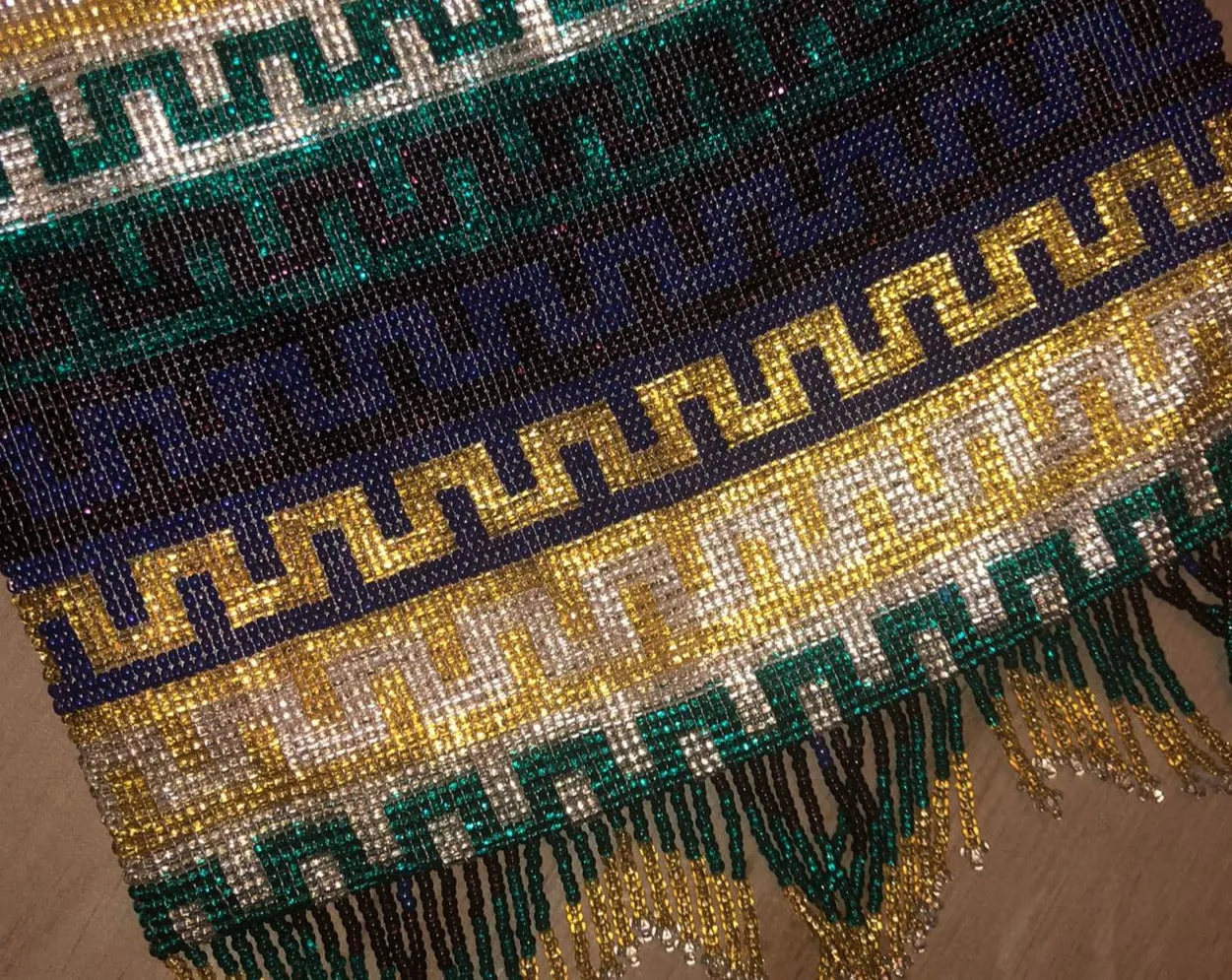 Santorini Beaded CrossBody Bag