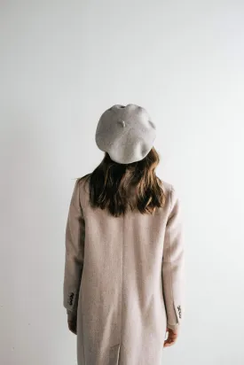 Sissy Beret || Heather Grey