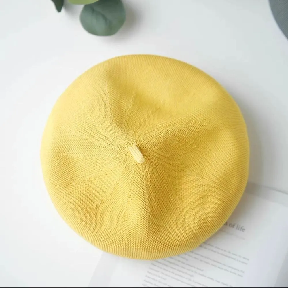 Solid Color Summer Beret
