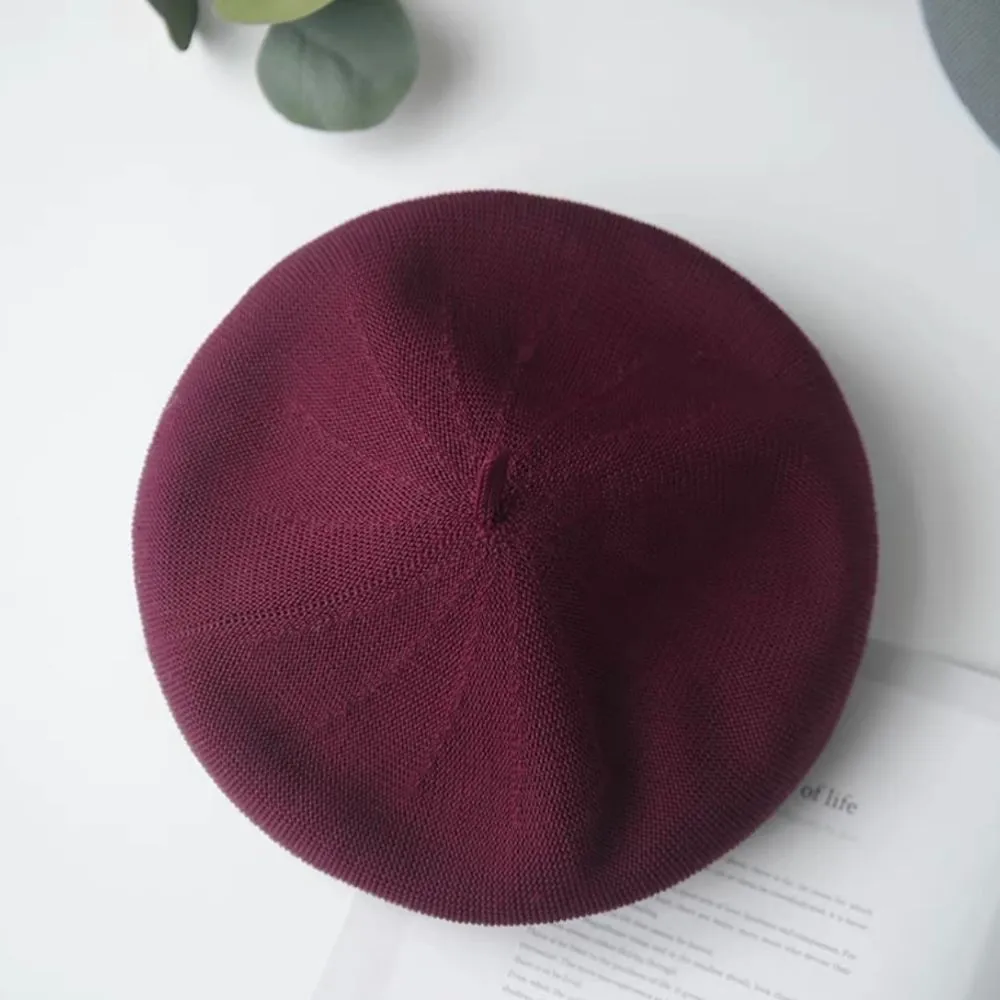 Solid Color Summer Beret