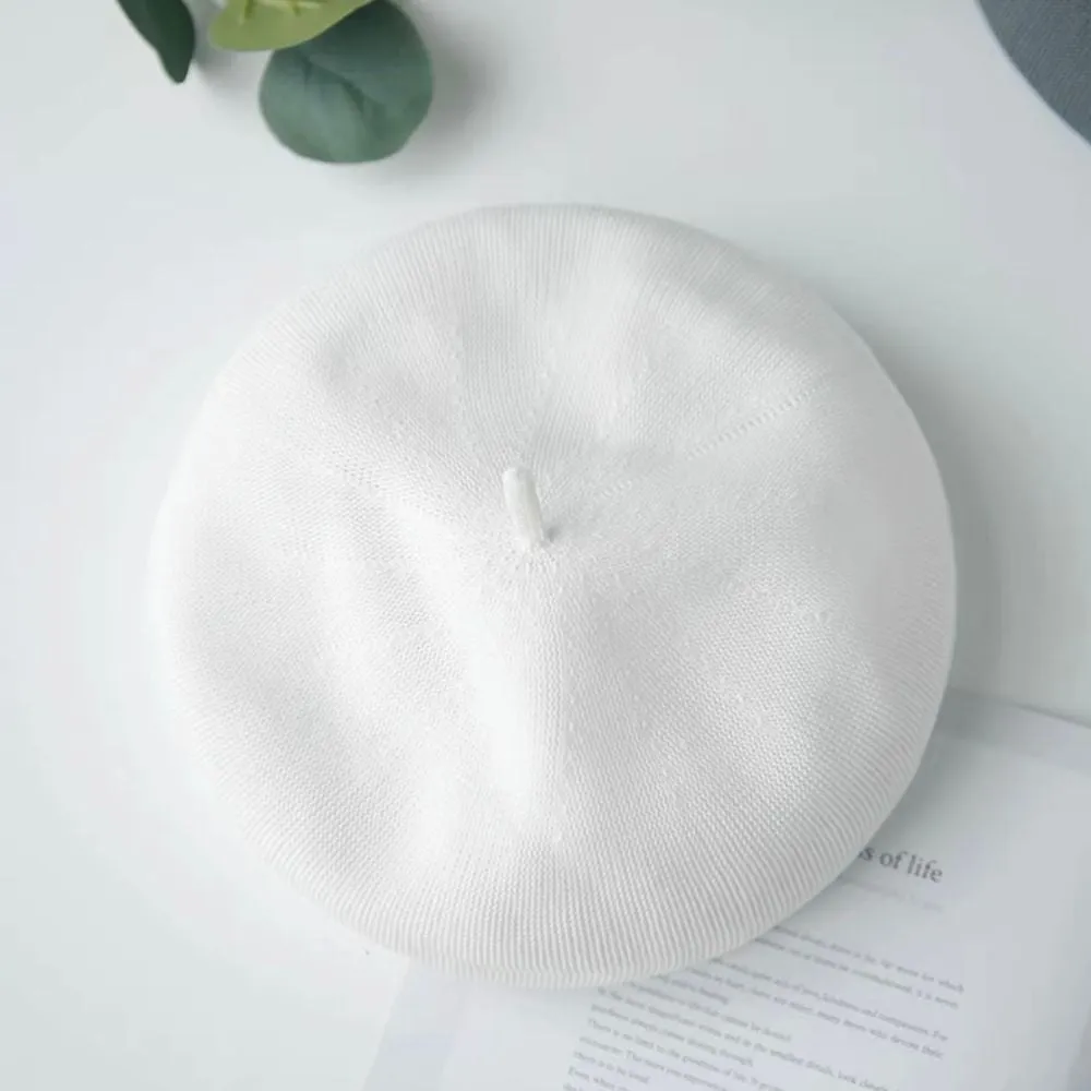 Solid Color Summer Beret