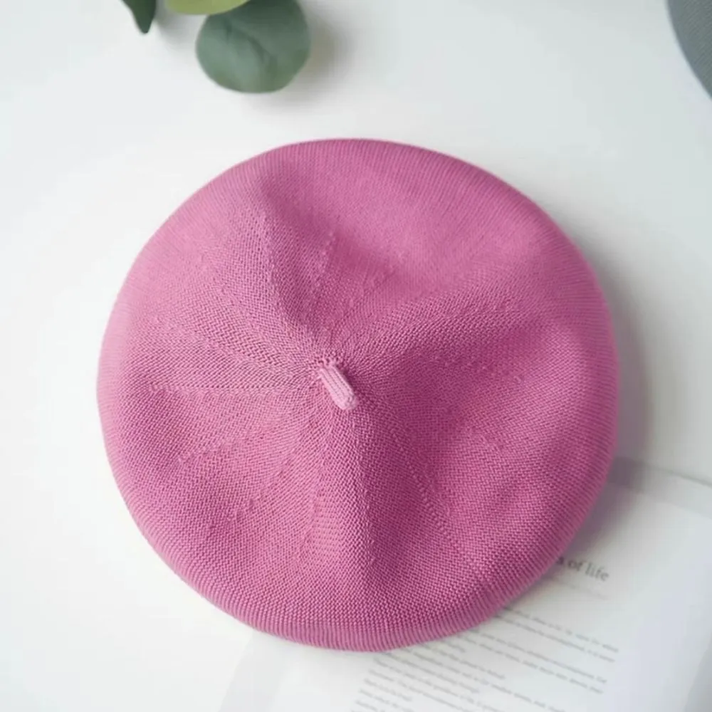 Solid Color Summer Beret