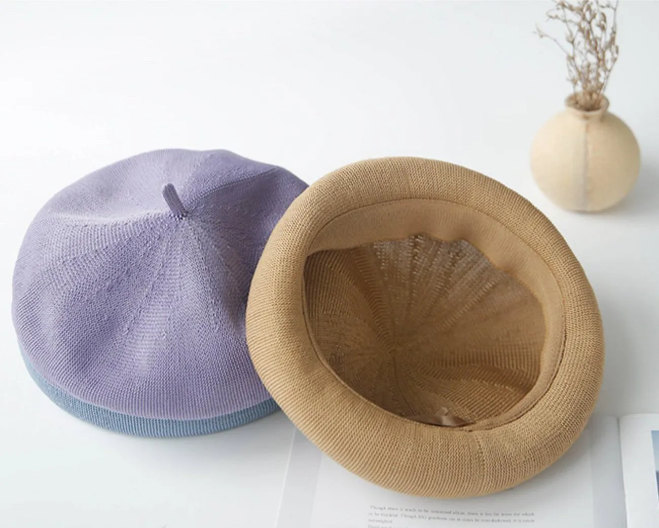 Solid Color Summer Beret