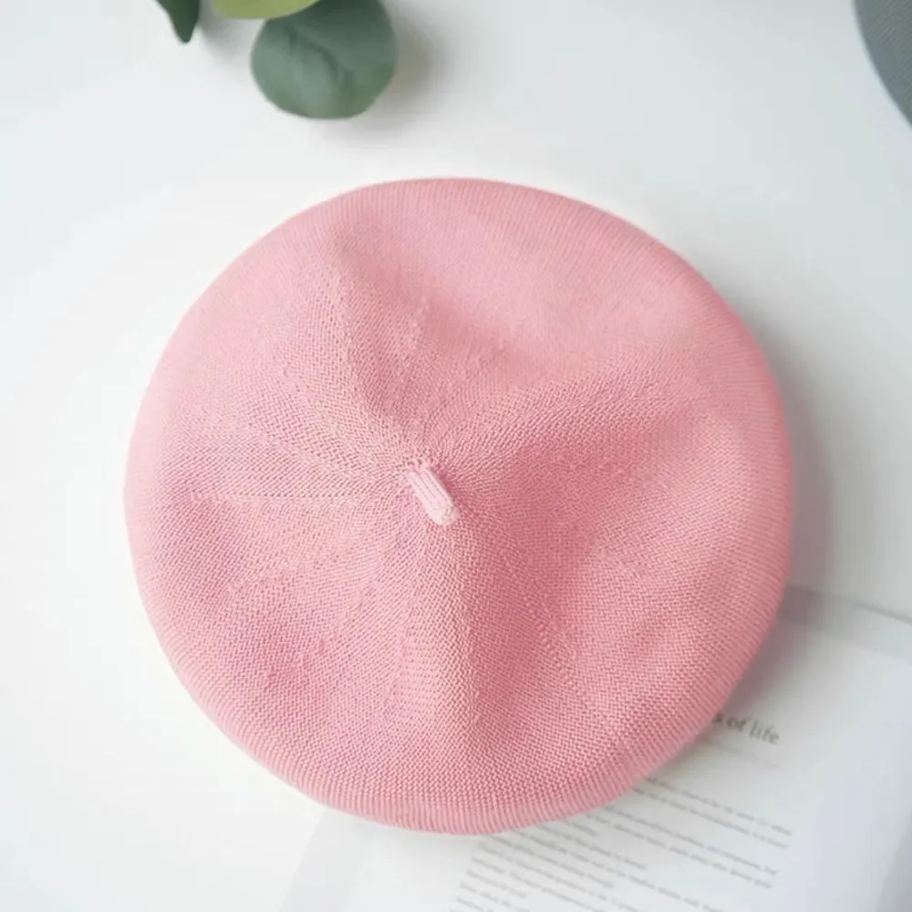Solid Color Summer Beret