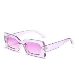 Square Sunglasses Women Lilac