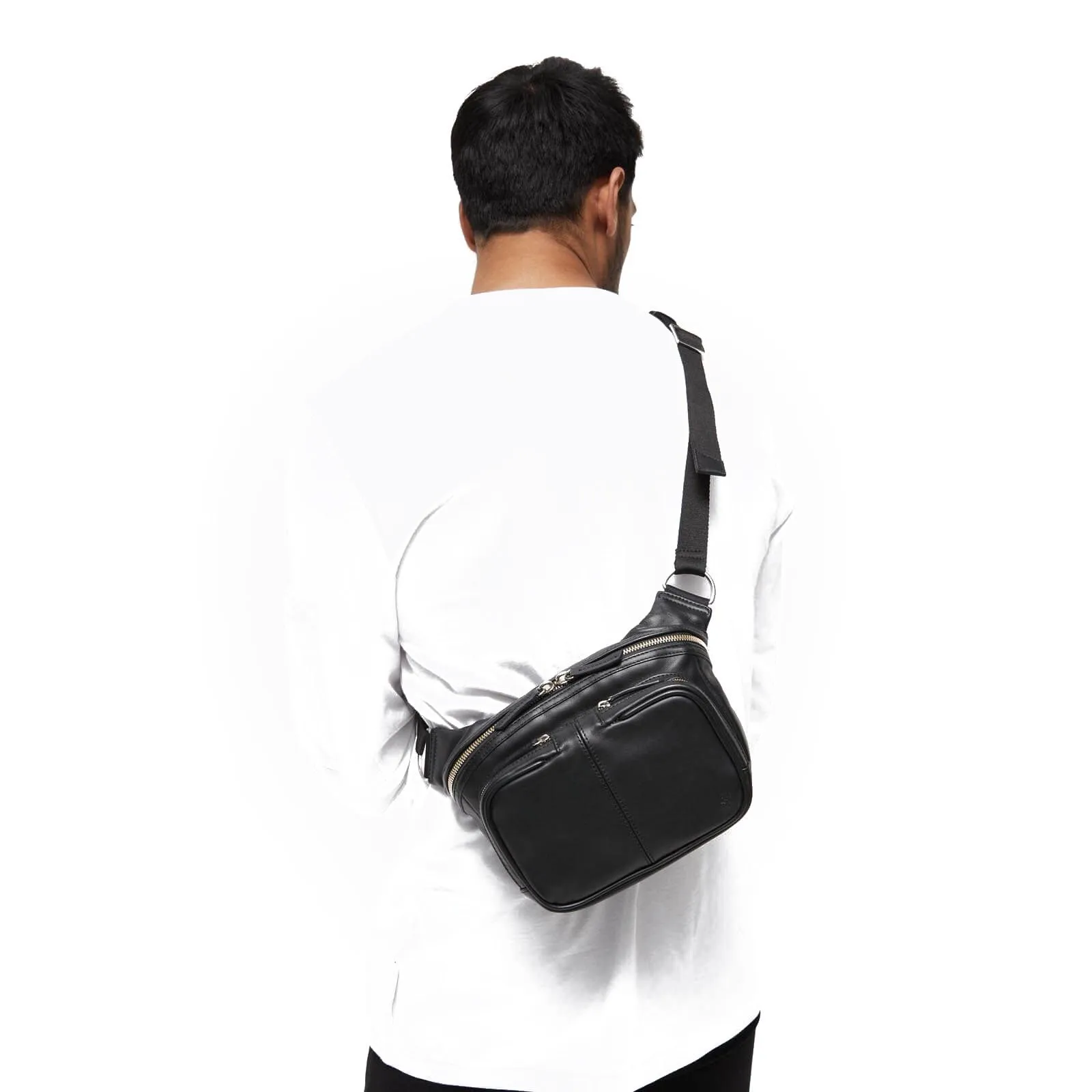 Testa Waist Pack in Black