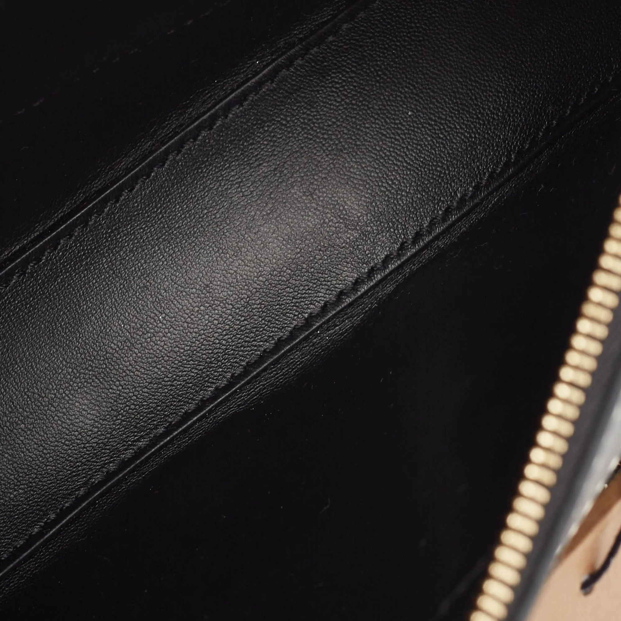 Trendy Inspired Burberry Black Leather Mini Studded Olympia Zip Bag