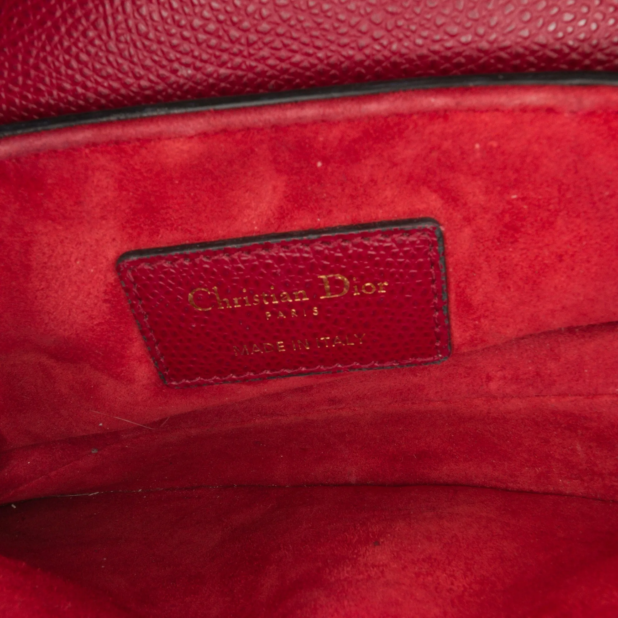 Trendy Inspired Dior Saddle Bag Mini Red Calfskin