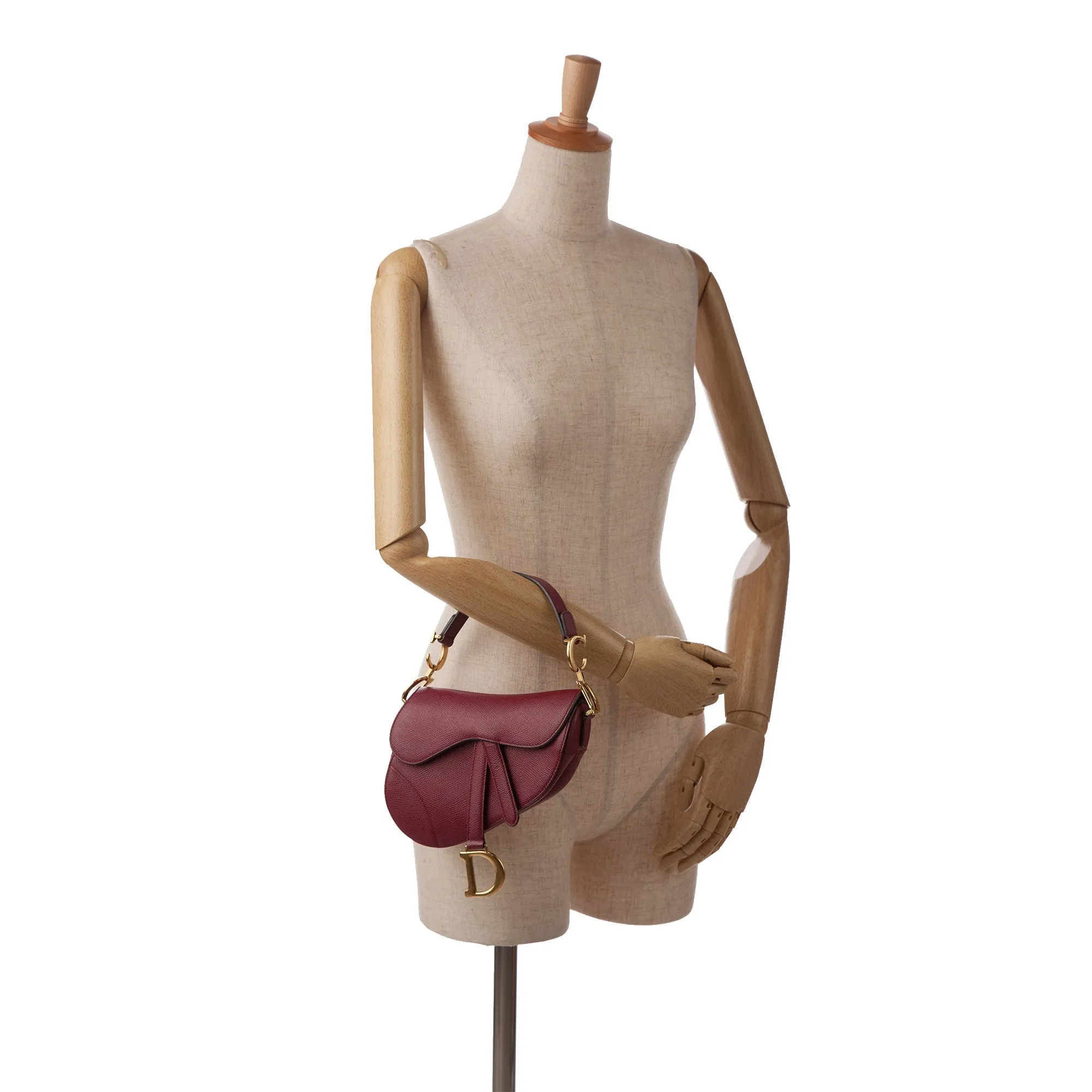 Trendy Inspired Dior Saddle Bag Mini Red Calfskin