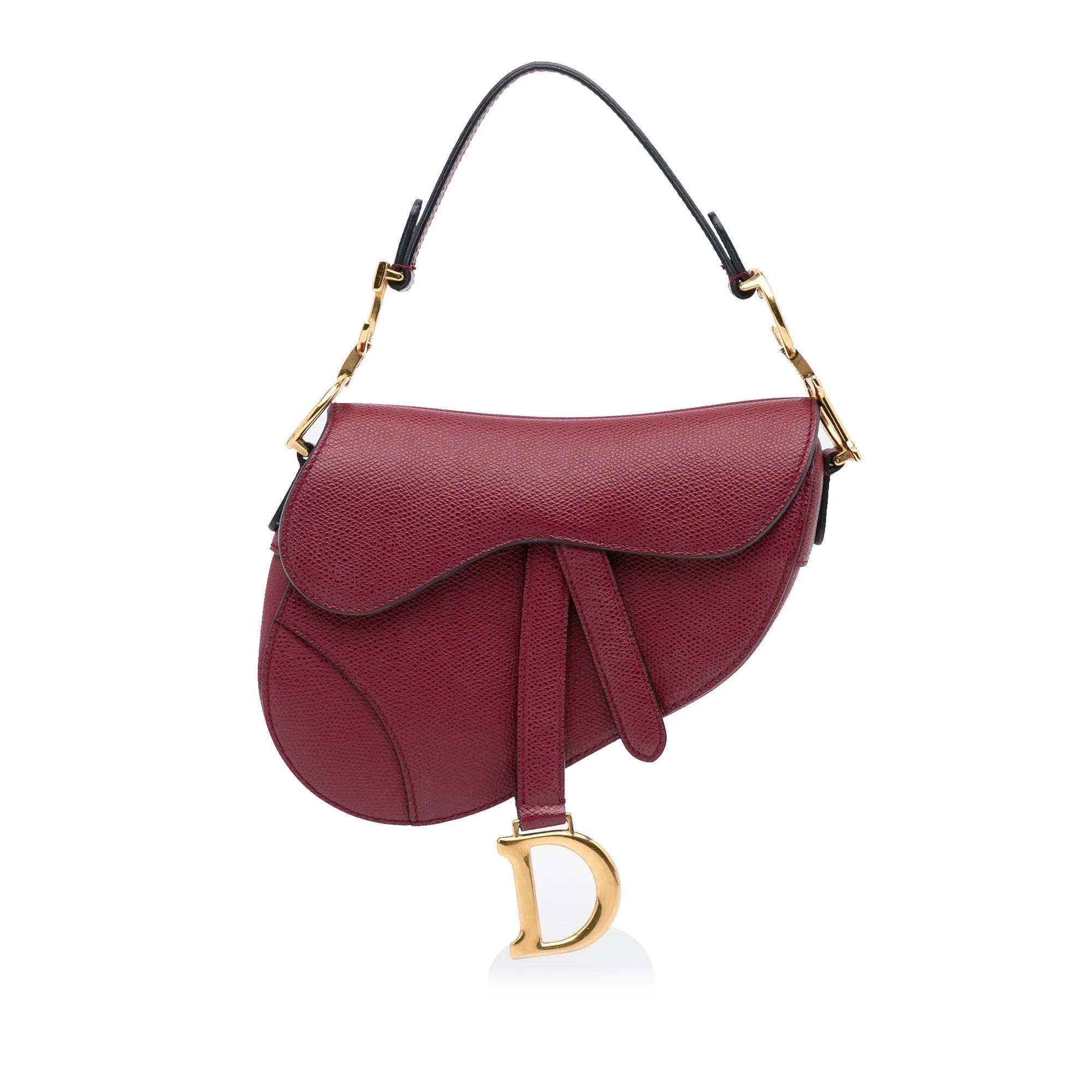 Trendy Inspired Dior Saddle Bag Mini Red Calfskin