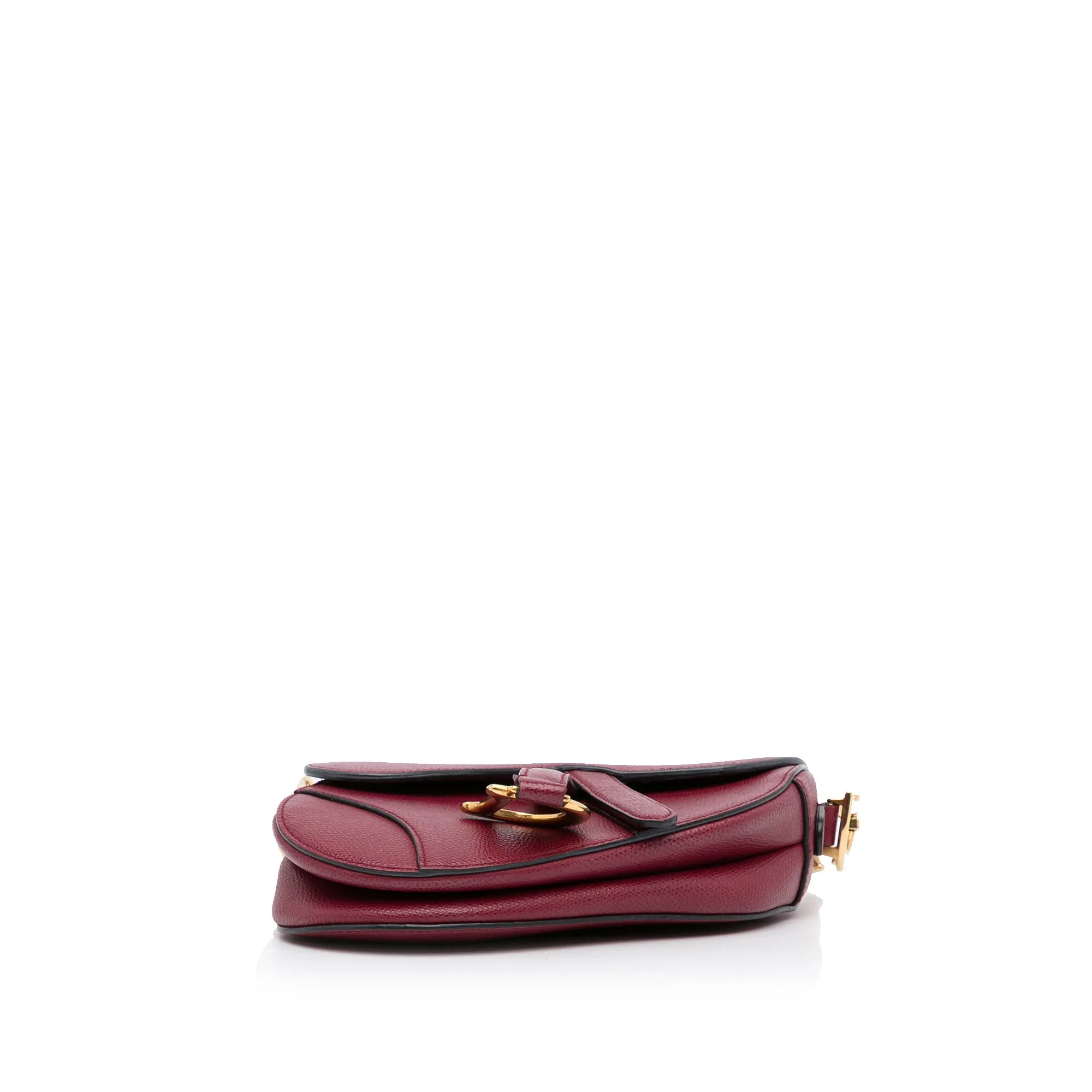 Trendy Inspired Dior Saddle Bag Mini Red Calfskin