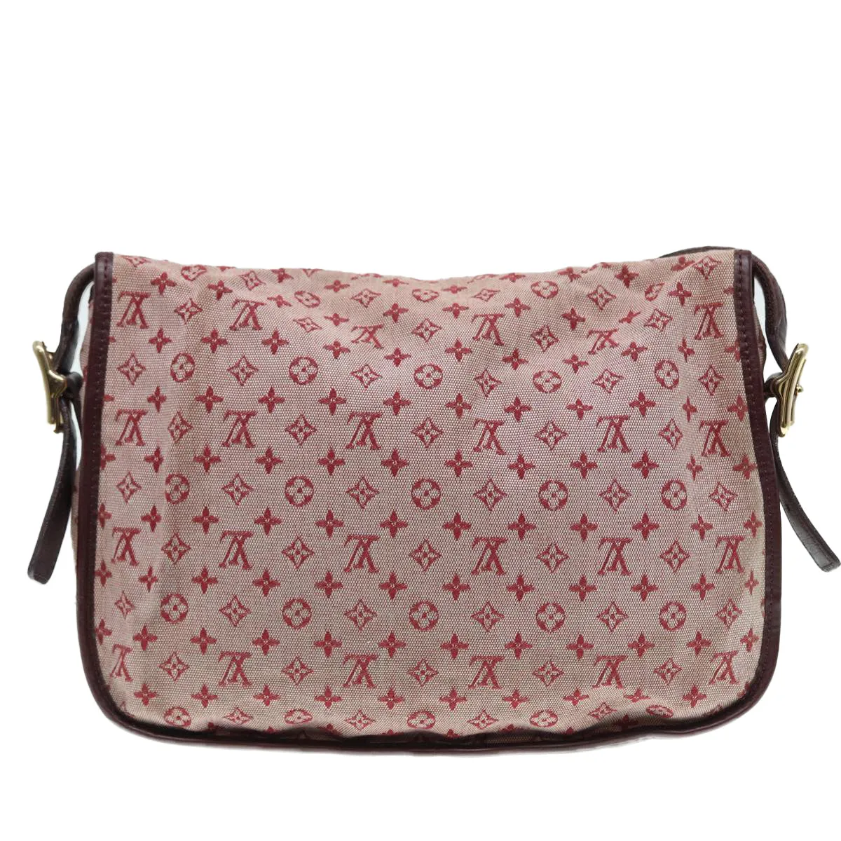 Trendy Inspired Louis Vuitton Monogram Mini Belanger Shoulder Bag Red M92671 Lv Auth 86675