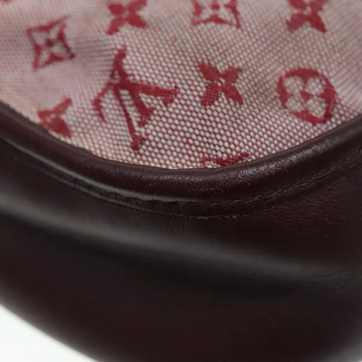 Trendy Inspired Louis Vuitton Monogram Mini Belanger Shoulder Bag Red M92671 Lv Auth 86675