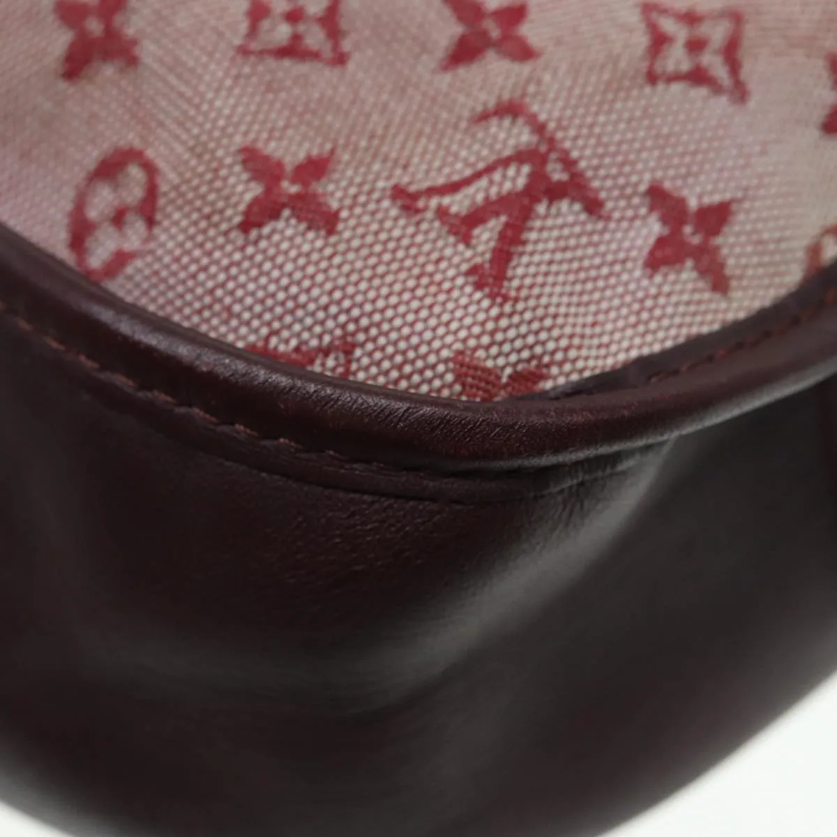 Trendy Inspired Louis Vuitton Monogram Mini Belanger Shoulder Bag Red M92671 Lv Auth 86675