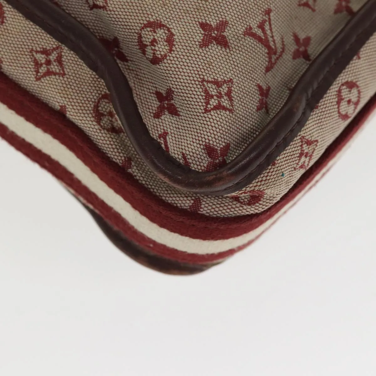 Trendy Inspired Louis Vuitton Monogram Mini Besace Mary Kate Bag Red M92321 Lv Auth Th5233