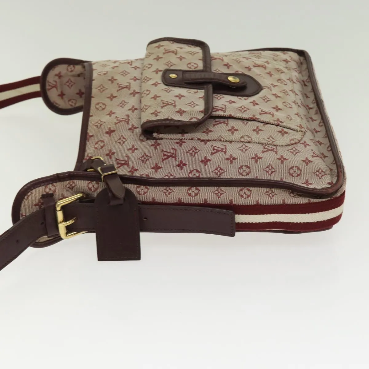 Trendy Inspired Louis Vuitton Monogram Mini Besace Mary Kate Bag Red M92321 Lv Auth Th5233