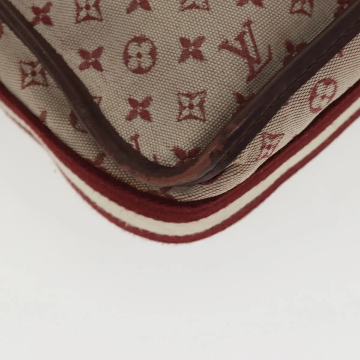 Trendy Inspired Louis Vuitton Monogram Mini Besace Mary Kate Bag Red M92321 Lv Auth Th5233
