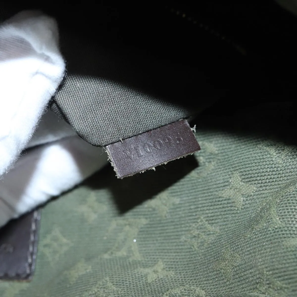 Trendy Inspired Louis Vuitton Monogram Mini Bussus Marie Kate Bag Tst Khaki M92324 Auth Hk1615