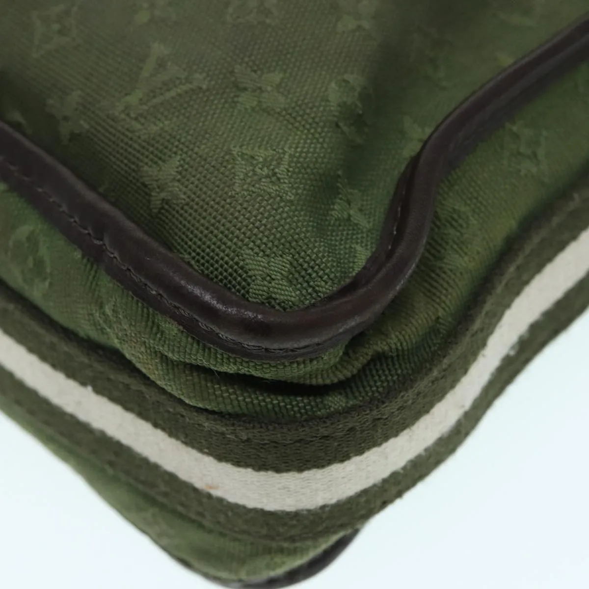 Trendy Inspired Louis Vuitton Monogram Mini Bussus Marie Kate Bag Tst Khaki M92324 Auth Hk1615
