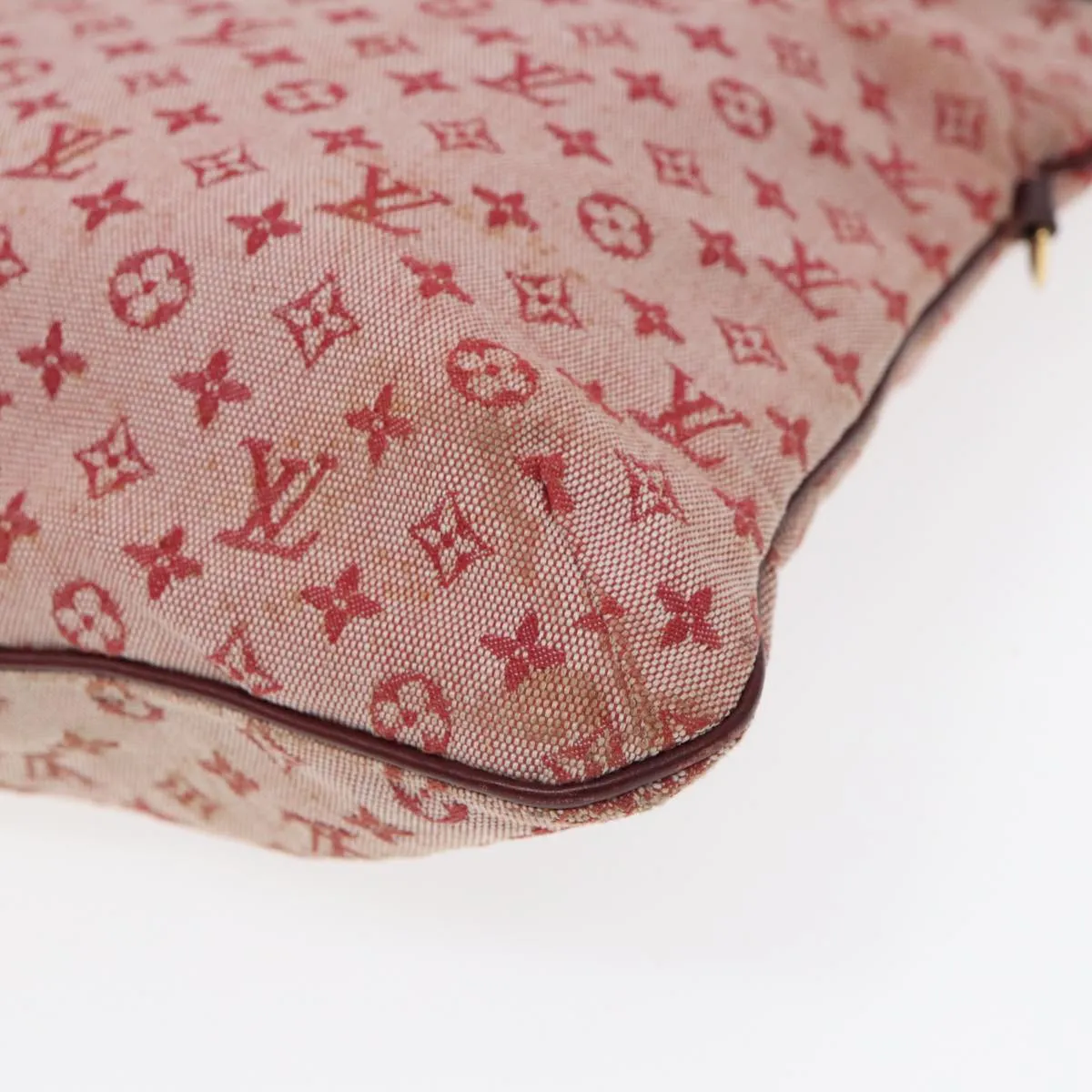 Trendy Inspired Louis Vuitton Monogram Mini Franoise Bag 2way Red Cherry M92210 Lv Auth Bs17179