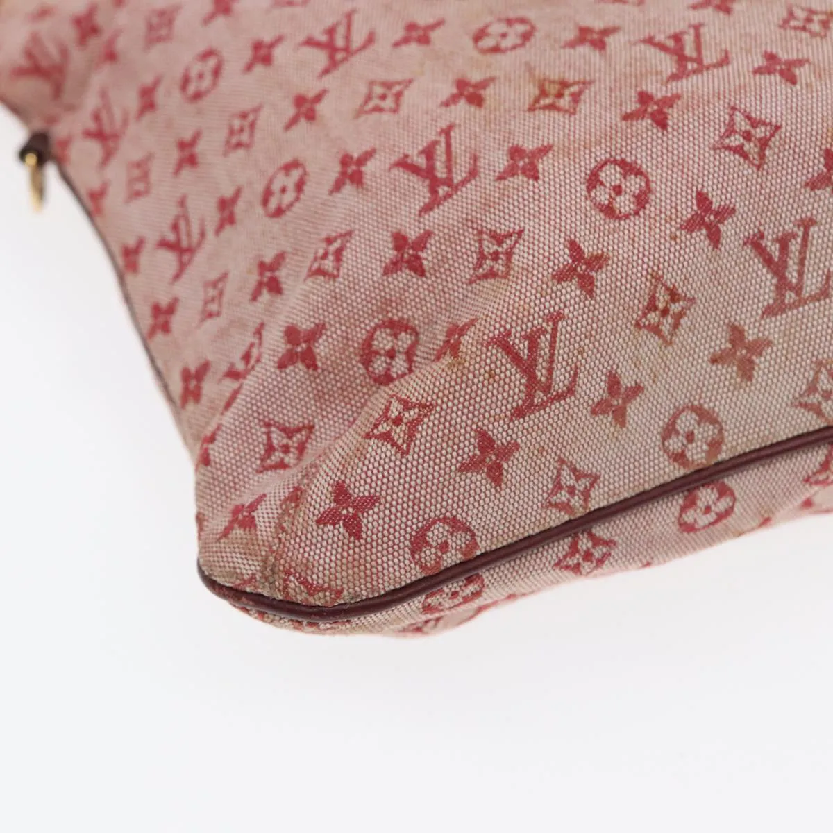 Trendy Inspired Louis Vuitton Monogram Mini Franoise Bag 2way Red Cherry M92210 Lv Auth Bs17179