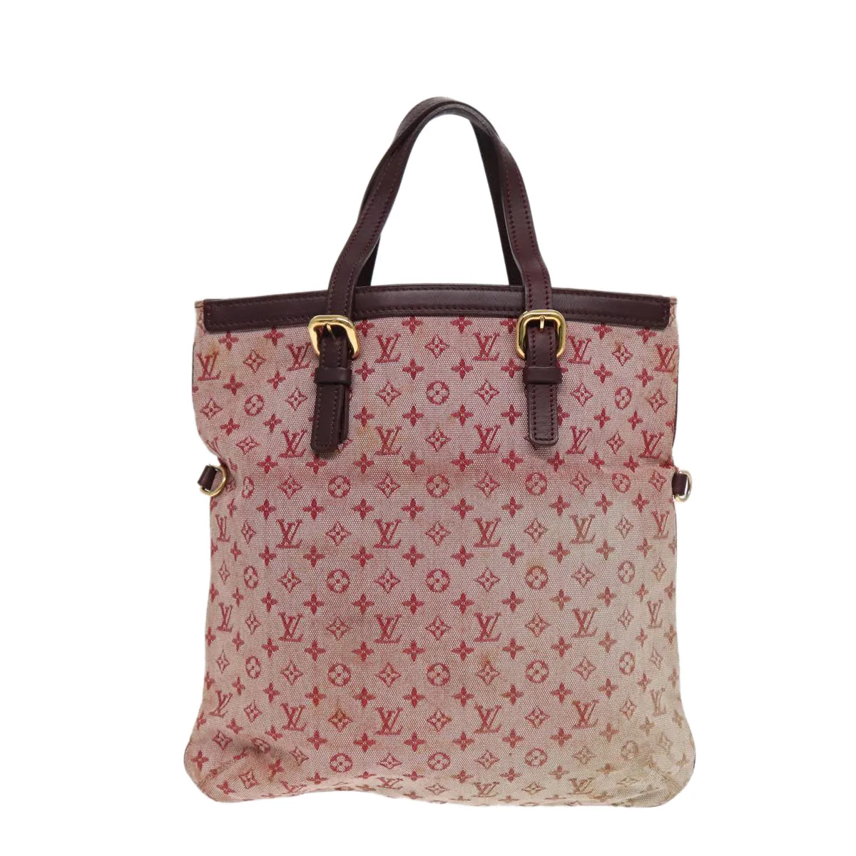 Trendy Inspired Louis Vuitton Monogram Mini Franoise Bag 2way Red Cherry M92210 Lv Auth Bs17179
