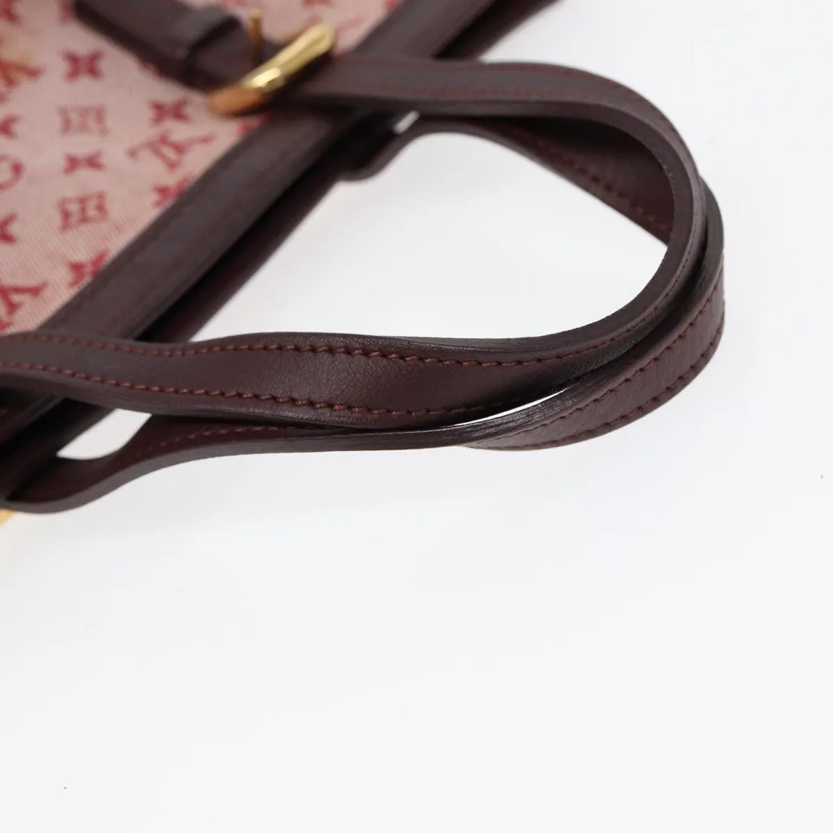 Trendy Inspired Louis Vuitton Monogram Mini Franoise Bag 2way Red Cherry M92210 Lv Auth Bs17179
