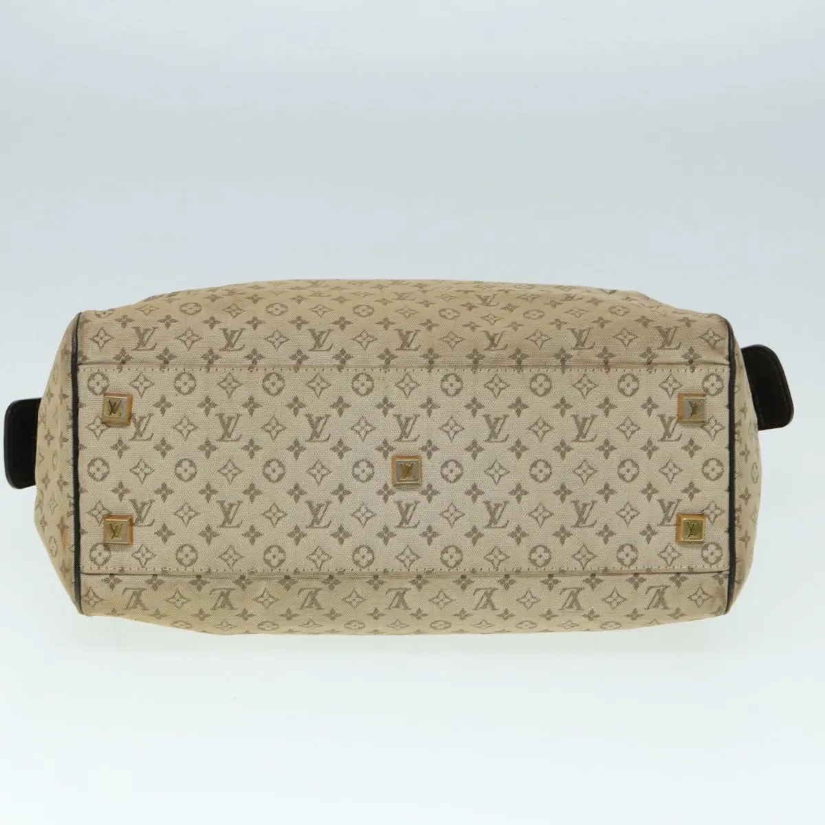 Trendy Inspired Louis Vuitton Monogram Mini Josephine Gm Hand Bag Khaki M92310 Lv Auth 87965